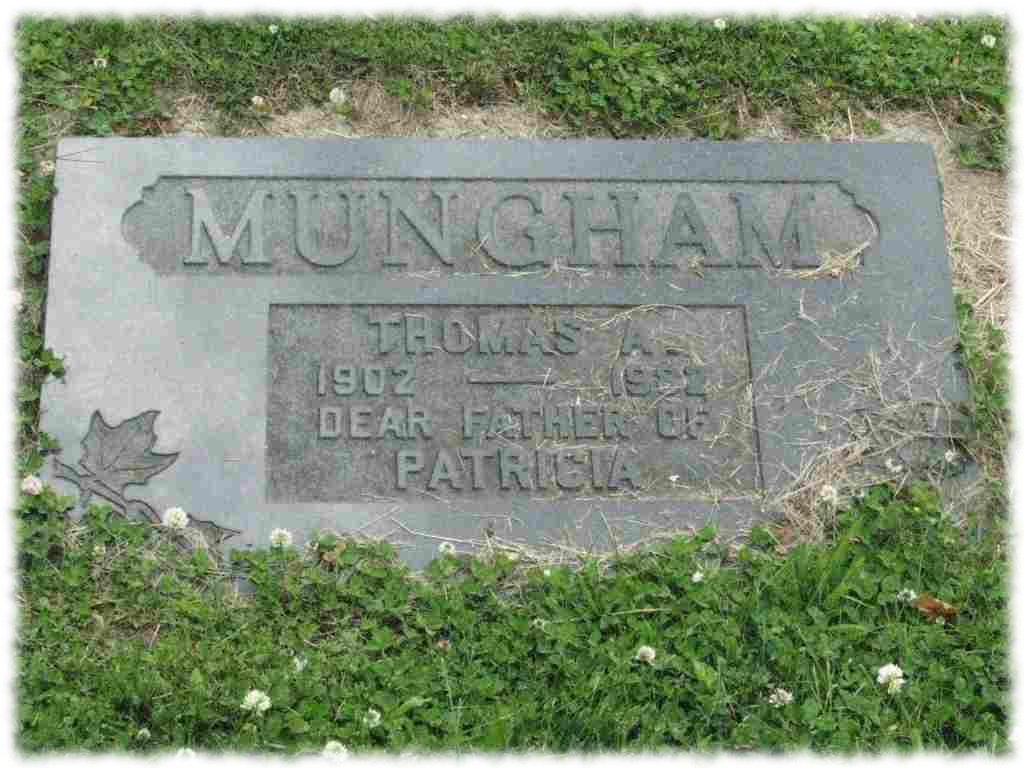 Thomas Mungham, stone